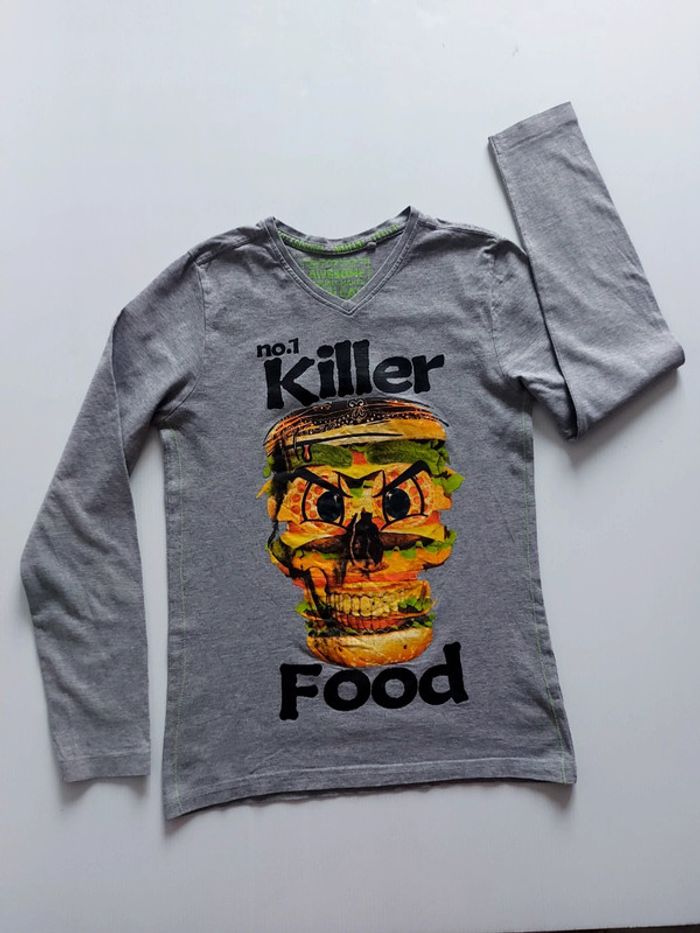 Lot De Tee-shirts Manches Longues Pour Garçon 12 Ans - Multicolore, Neufs Avec étiquettes