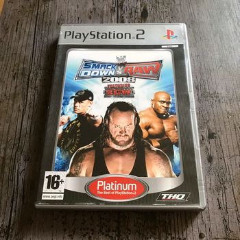 Smackdown VS Raw 2008 Jeu PS2 Platinum Sony