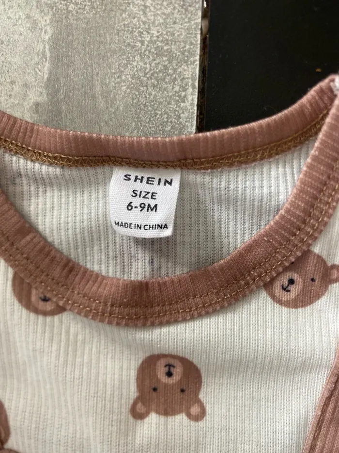 Pyjama fin sans pieds 6-9mois shein mixte - photo numéro 2