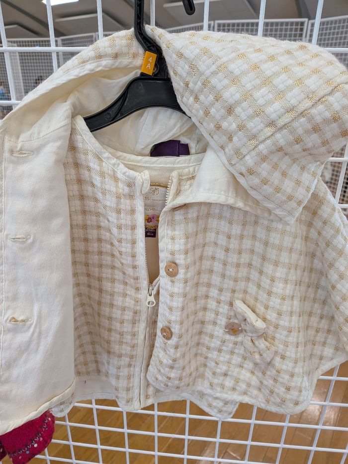 Poncho blanc or sergent major - photo numéro 3