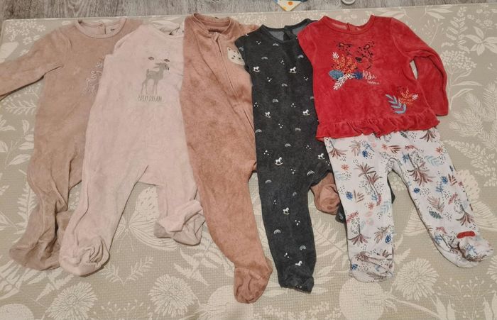 Lot de 5 pyjamas