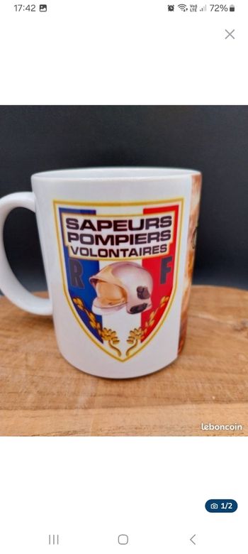 Mug pompiers