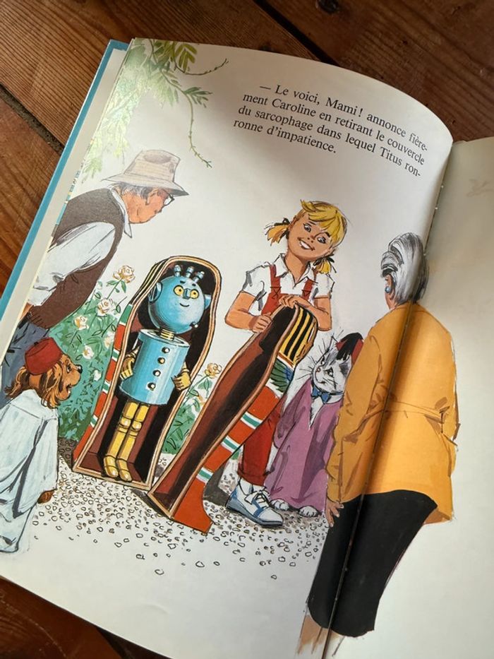 Moyen - Caroline en Égypte livre bd album Pierre Probst Hachette rare - photo numéro 5
