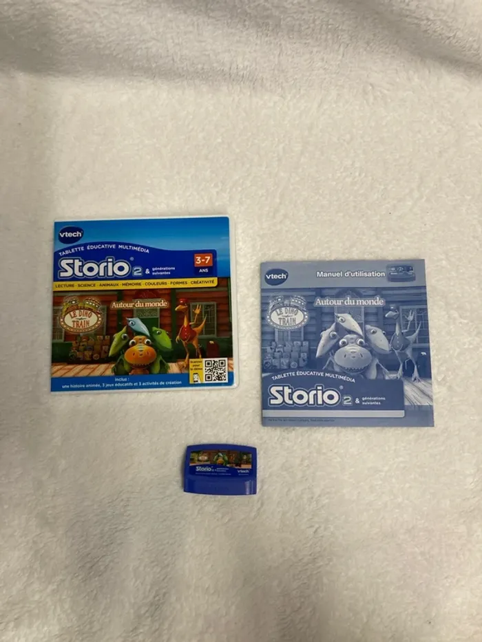 Jeu storio Le Dino train