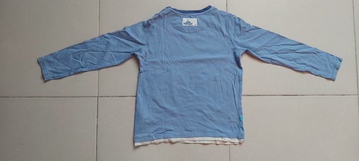 Tshirt manche longue motif éléphant kangouroi 8 ans - photo numéro 8