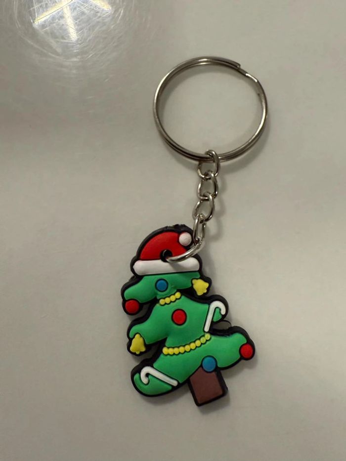 Porte clé sapin de Noël neuf