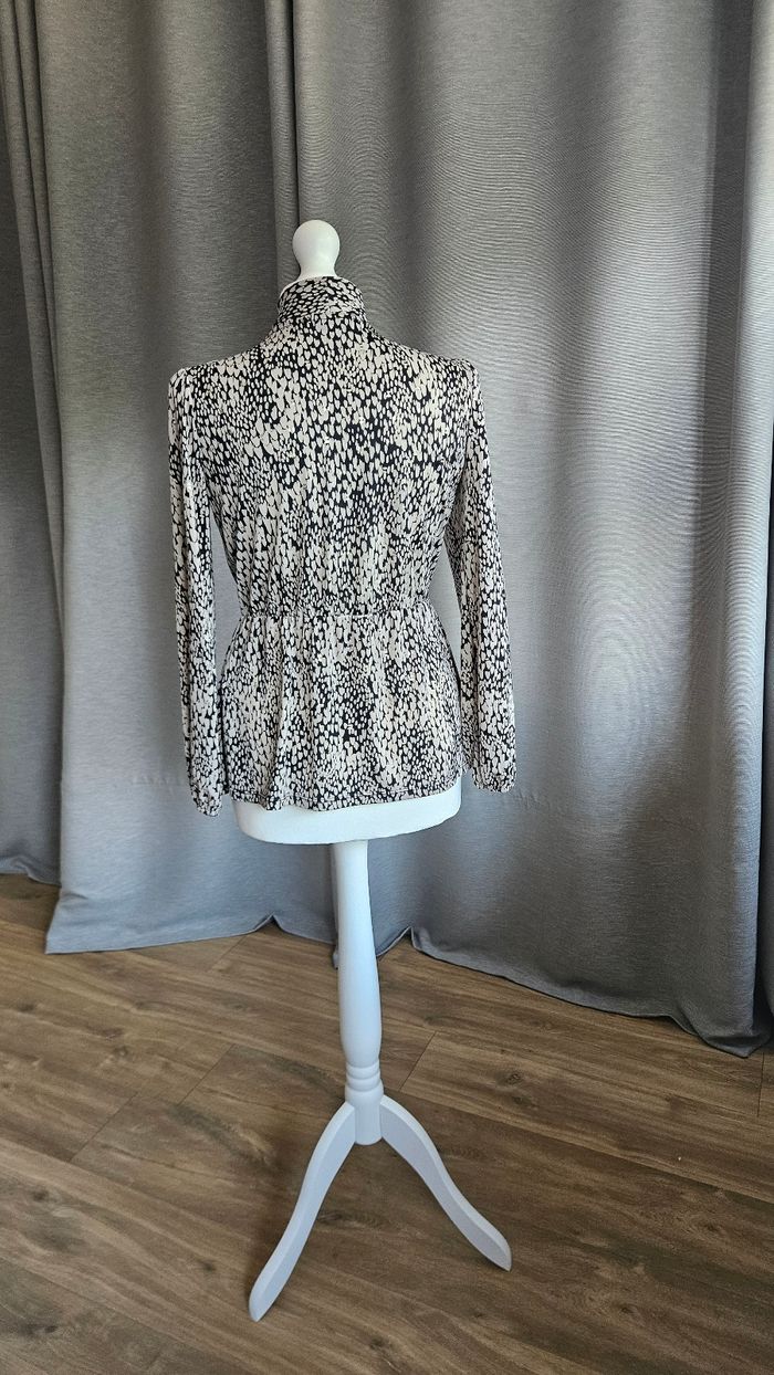 Blouse col lavallière, taille S, Morgan - photo numéro 2