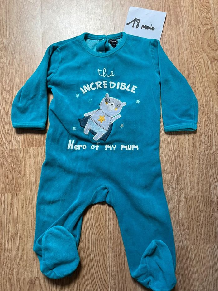 Pyjama Kiabi 18 mois TBE