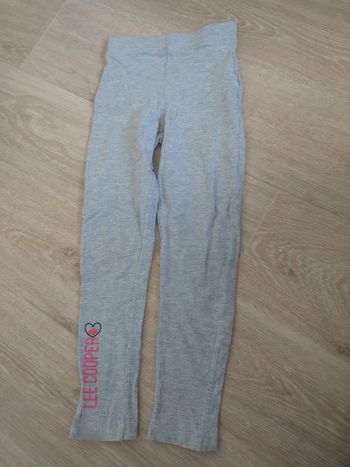 Legging gris fille Lee Cooper