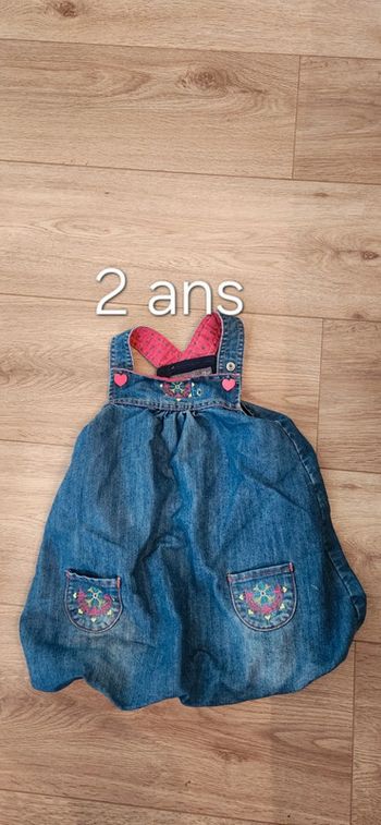 Robe en jeans 2 ans