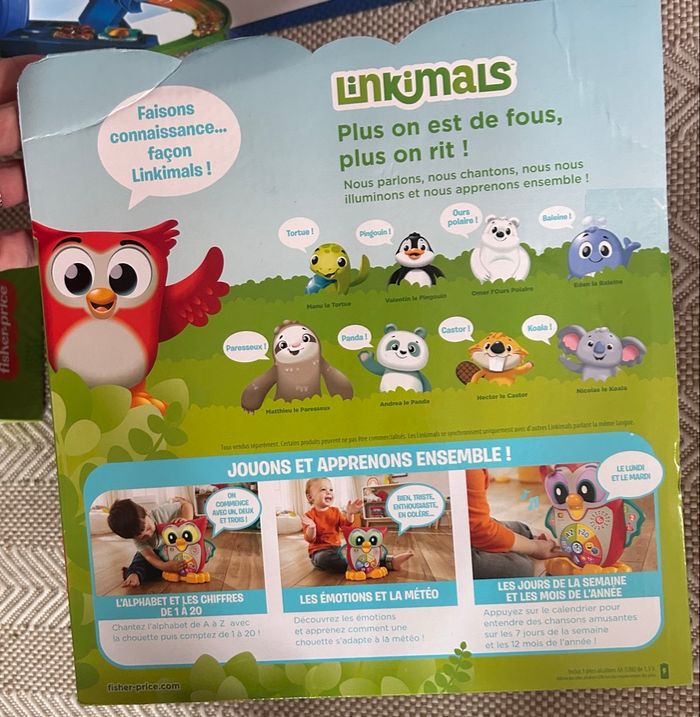 🦉 Élisabeth la Chouette Linkimals – Fisher Price – Neuve 🦉 - photo numéro 2