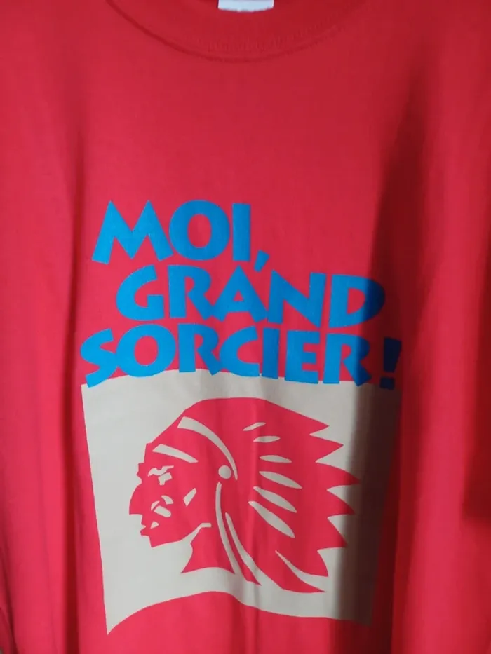 Tee shirt moi grand sorcier taille Xl gildan - photo numéro 2