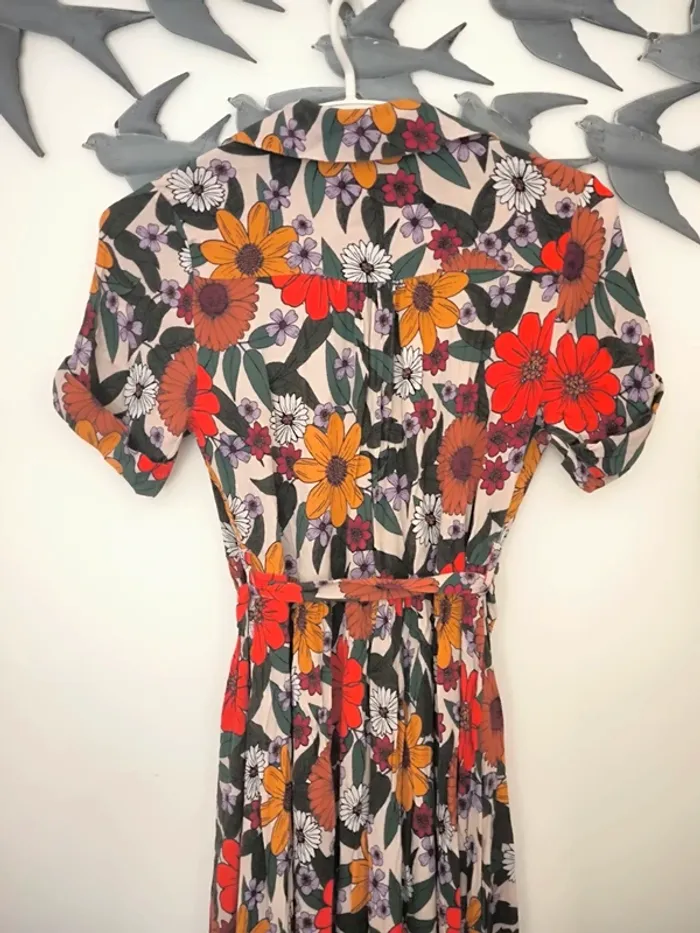 Robe amaretti Monoprix fleuri 36 - photo numéro 12