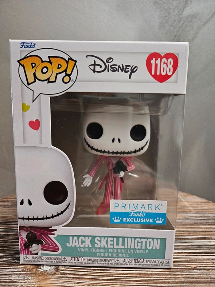 Funko Pop Jack Skellington valentine's day - photo numéro 2