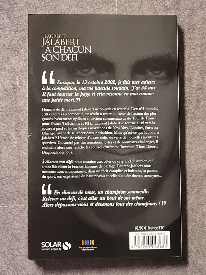 A Chacun Son Defi Laurent Jalabert, Alain Billouin - photo numéro 2