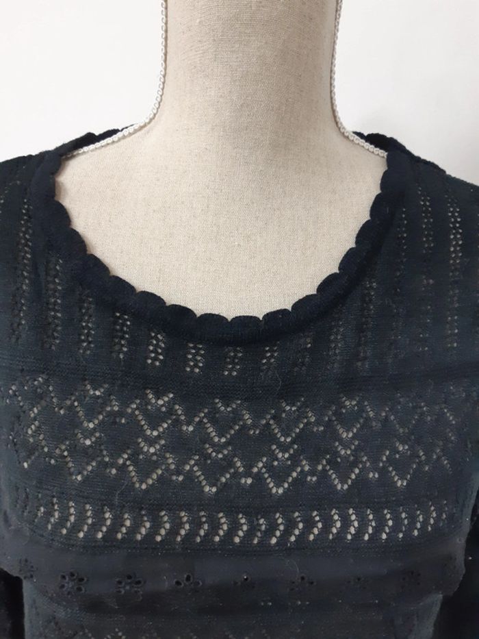 Haut manches longues noir Cache Cache T36 - photo numéro 2