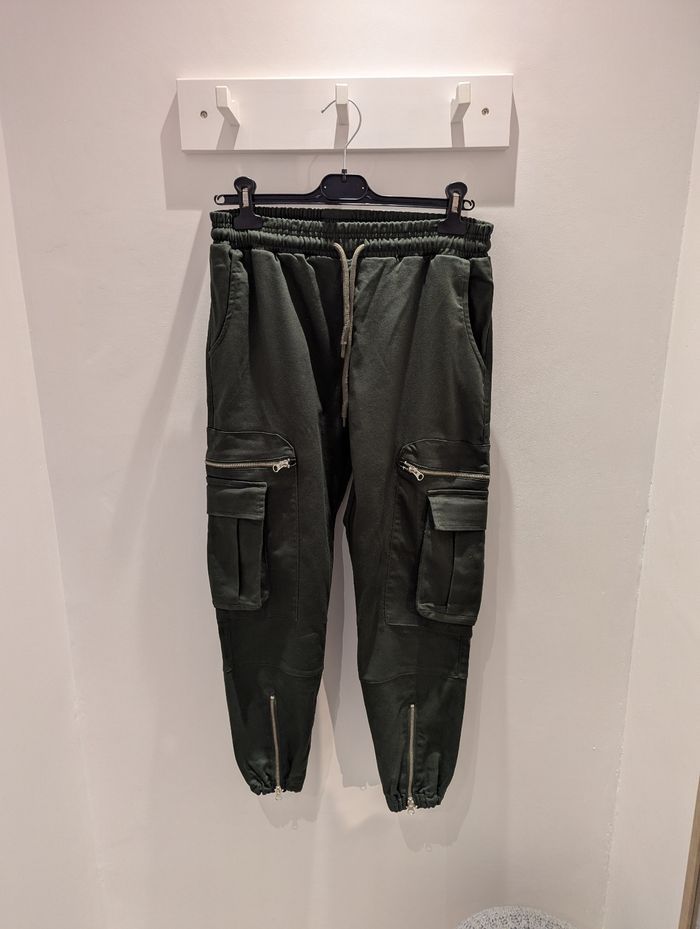 Pantalon jogging cargo kaki Sedan Taille M