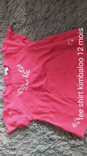 Tee shirt kimbaloo 12 mois