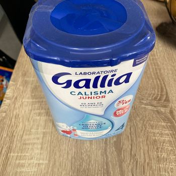 Boîte de lait gallia calisma junior 4