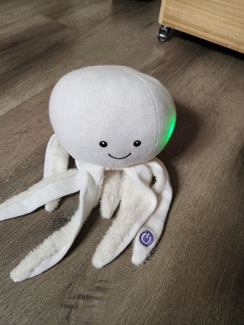 Peluche pieuvre lumineuse