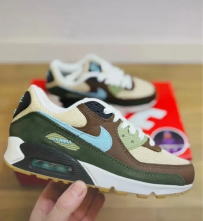 Nike Air Max 90 Rotin Hemp Copa Cacao Wow Taille 37.5