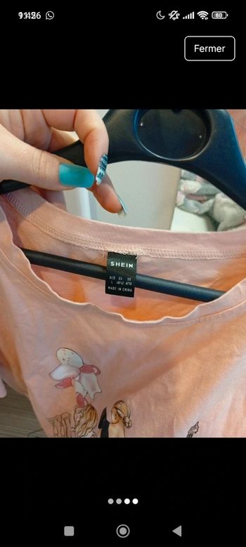 Tee shirt manche courte 