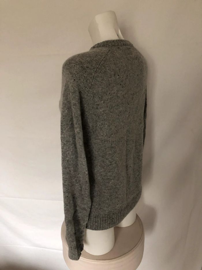 Pull à col ras en laine gris chiné Levi’s taille S / 36 38 très bon état - photo numéro 5