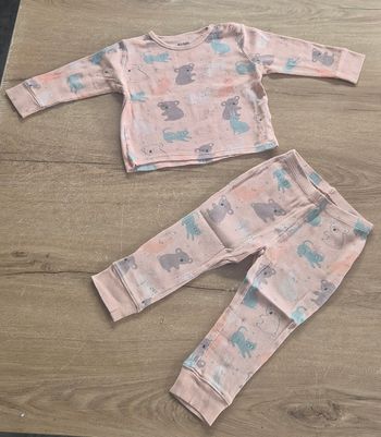 Pyjama côtelé 2 pièces 18 mois 🐨 