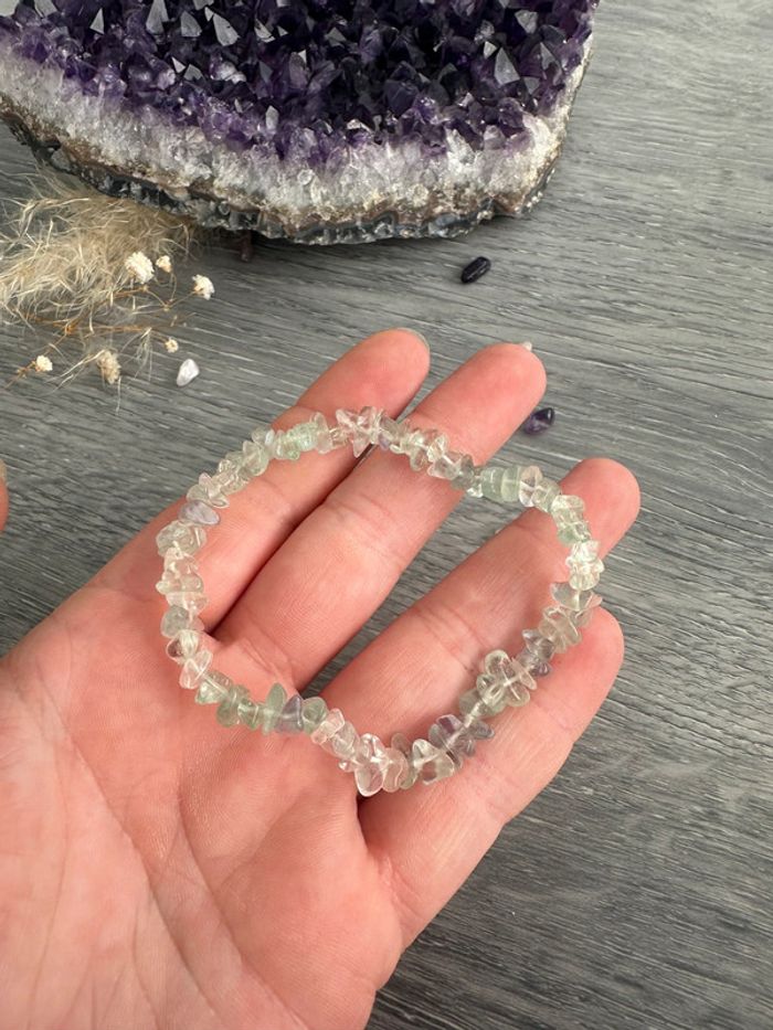 Bracelet en Aventurine véritable du Brésil - Pierre naturelle - photo numéro 4