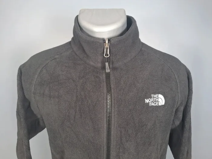 veste The North Face polaire homme zippée noire – Taille S - brodé (606) - photo numéro 2