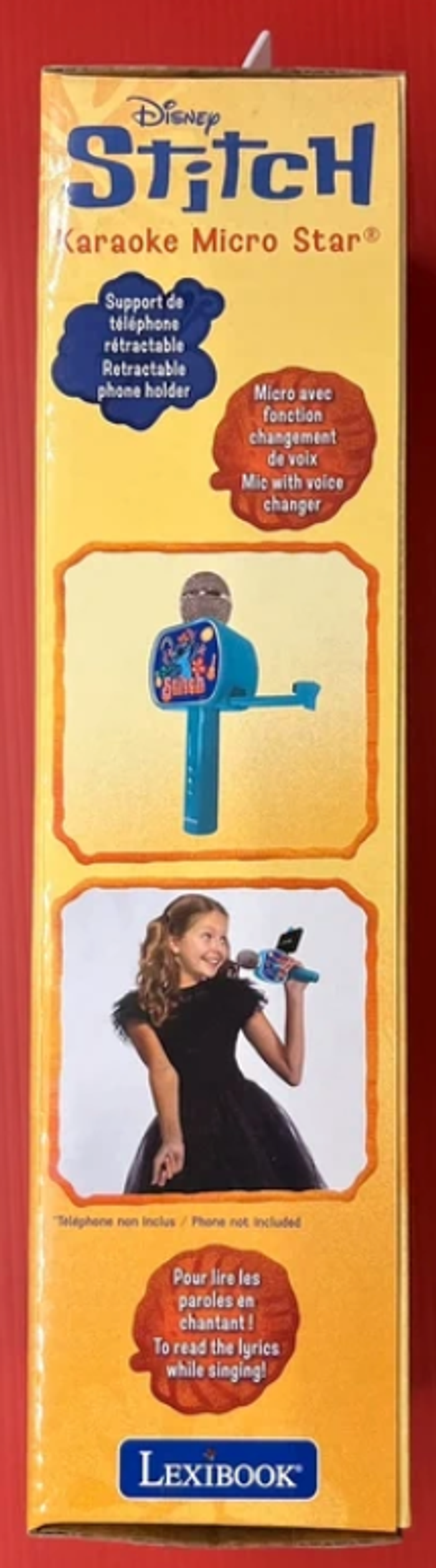 Micro sans fil Stitch neuf jamais ouvert - karaoké -lexibook - Disney - photo numéro 4