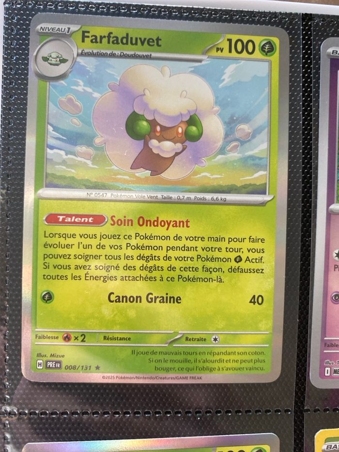 Carte Pokémon holographique neuf