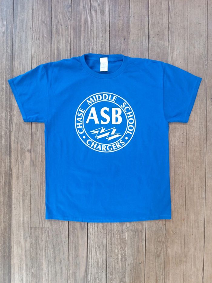 T-shirt university ASB chargers usa M