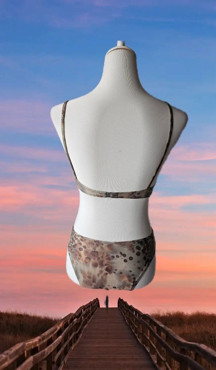 Maillot de bain 2 pièce, sans marque, taille 34/36 - photo numéro 4