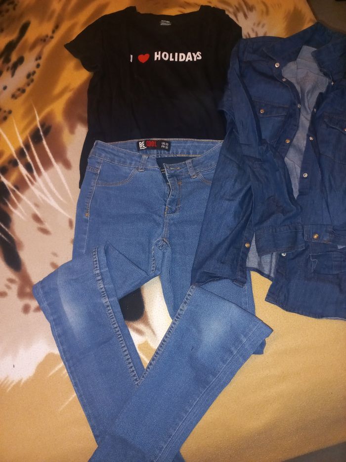 Ensemble jeans Fille XS