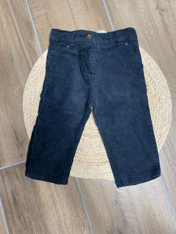 Pantalon velours 12 mois