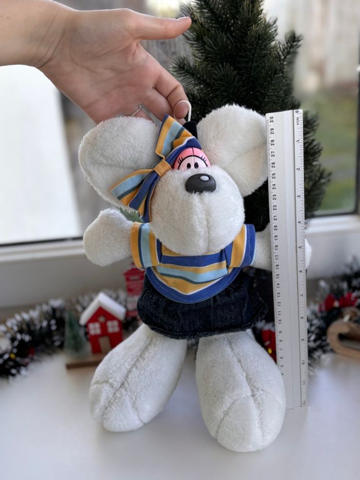 Peluche diddlina - vintage - années 90 - carte collector Diddl - photo numéro 2