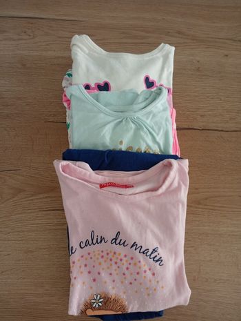 Lot 3 pyjamas demi-saison 8 ans