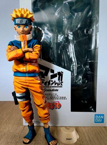 Manga Dimensions Naruto Uzumaki 2D Grandista Banpresto