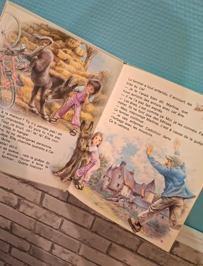 💄Livre Martine et l'âne cadichon💄 - photo numéro 2