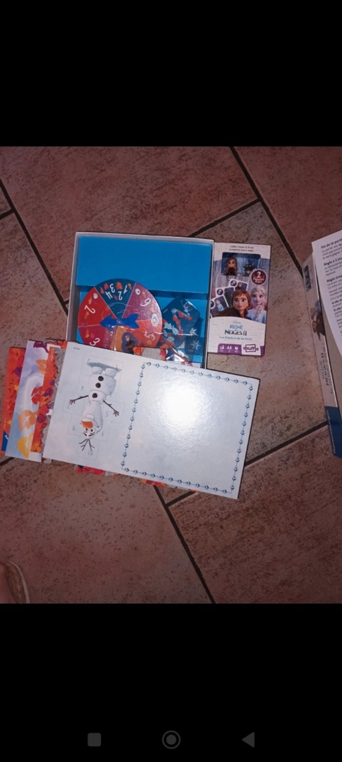 Lot jeux reine des neiges - photo numéro 2