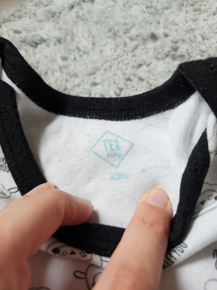 Lot de 3 bodies mouton - 24 mois - photo numéro 4