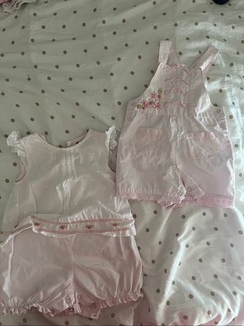 Lot combi-short bébé