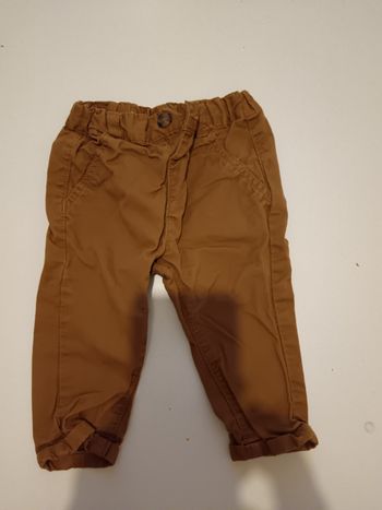 Pantalon marron kiabi