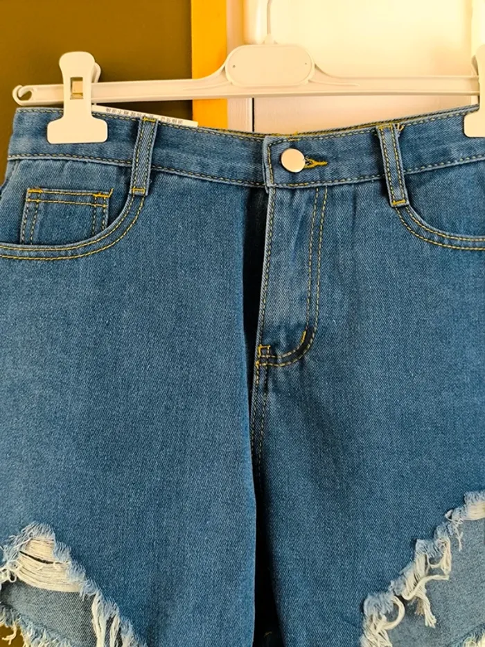 Short bleu foncé femme XL - photo numéro 2