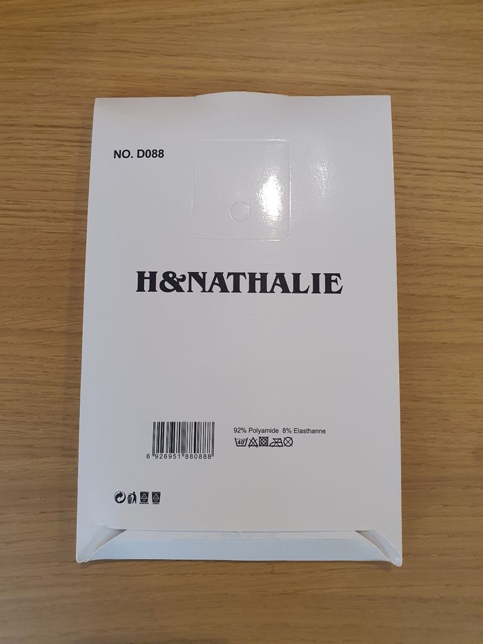 Collants noirs opaques TU grande taille - photo numéro 2