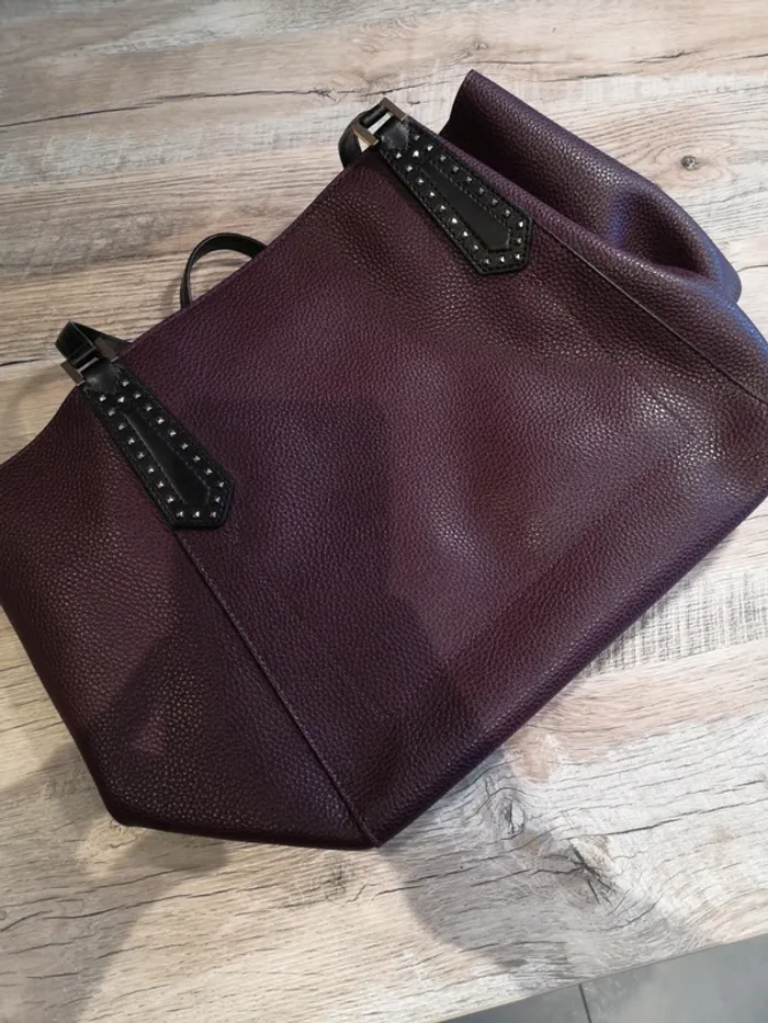 Sac Michael kors violine noir neuf MK - photo numéro 3