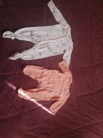 Pyjama grenouillère bébé fille 1 mois