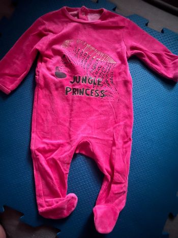 Pyjama zèbre jungle princess taille 6M Kitchoun