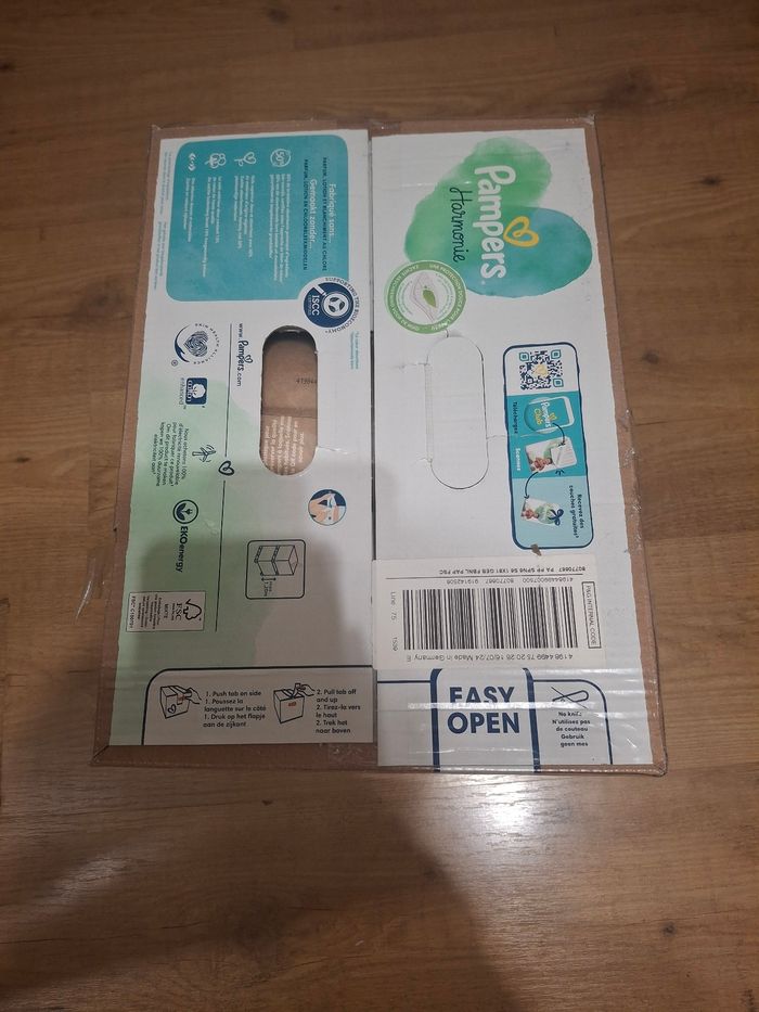 81 couches pampers Harmonie taille T6 - photo numéro 2